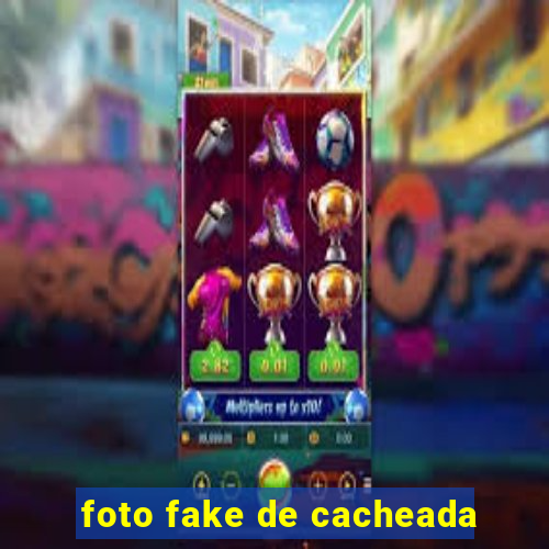 foto fake de cacheada